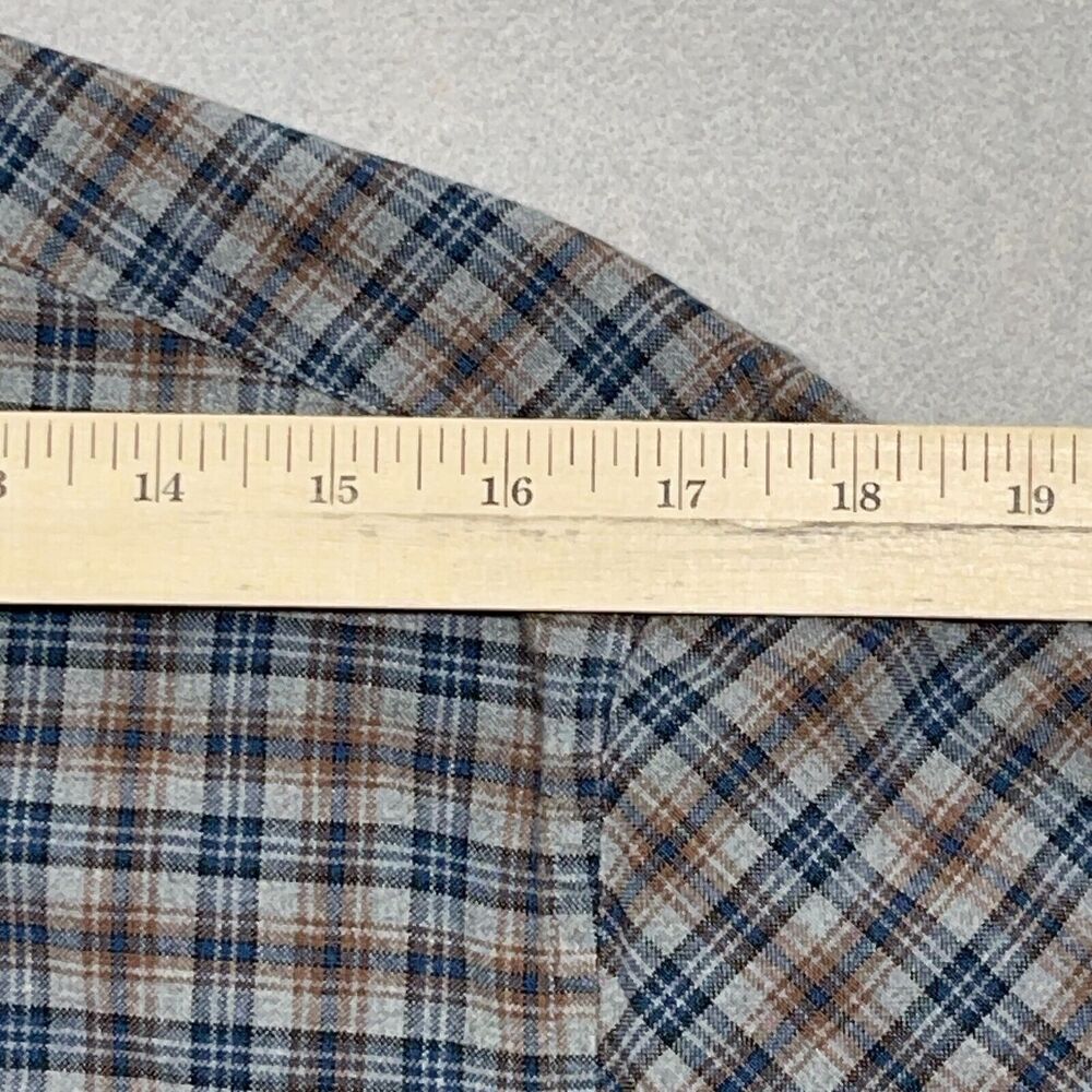 Pendleton Somerset Flannel Shirt Men Small Button… - image 8